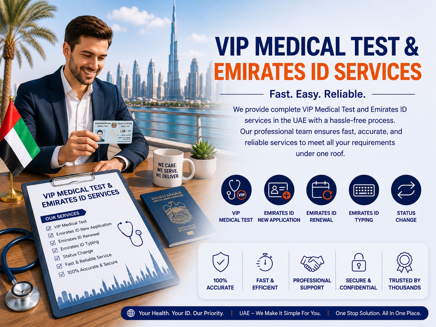 VIP Medical Test Emirates ID UAE